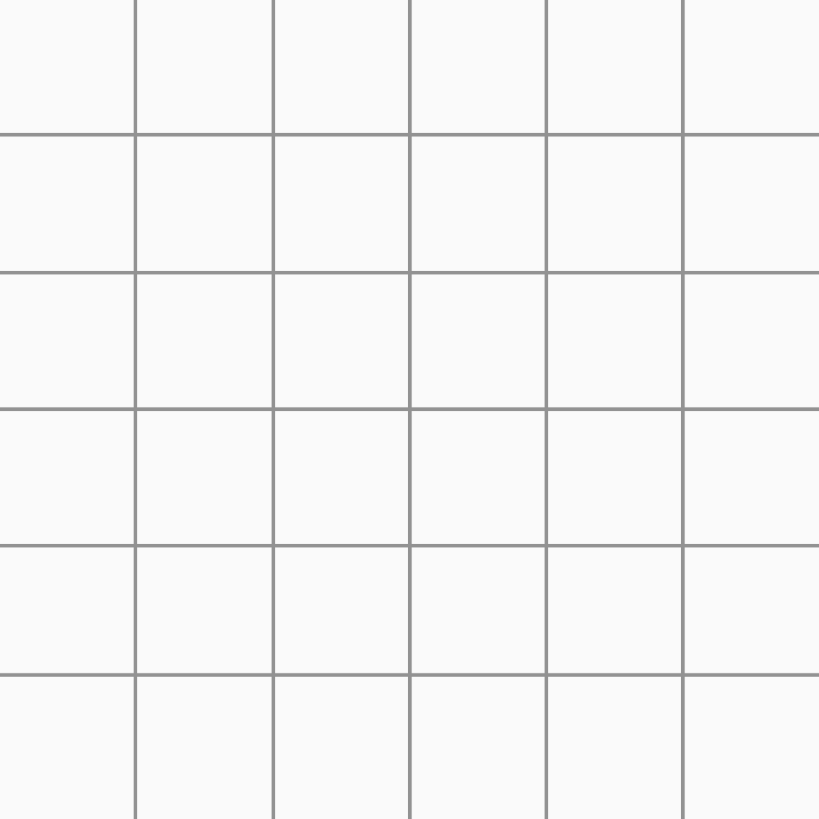 Billede af Rako Color Two Hvid Blank Mosaik 48x48 mm