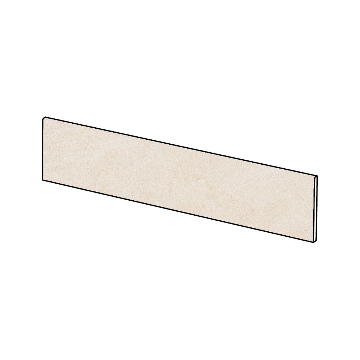 Billede af Matrix Lys Beige Sokkelliste 72x598 mm