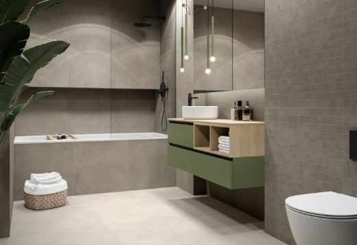 Billede af Pro Concrete Brown 598x598 mm