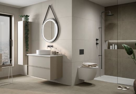 Billede af Pro Concrete Brown 598x598 mm