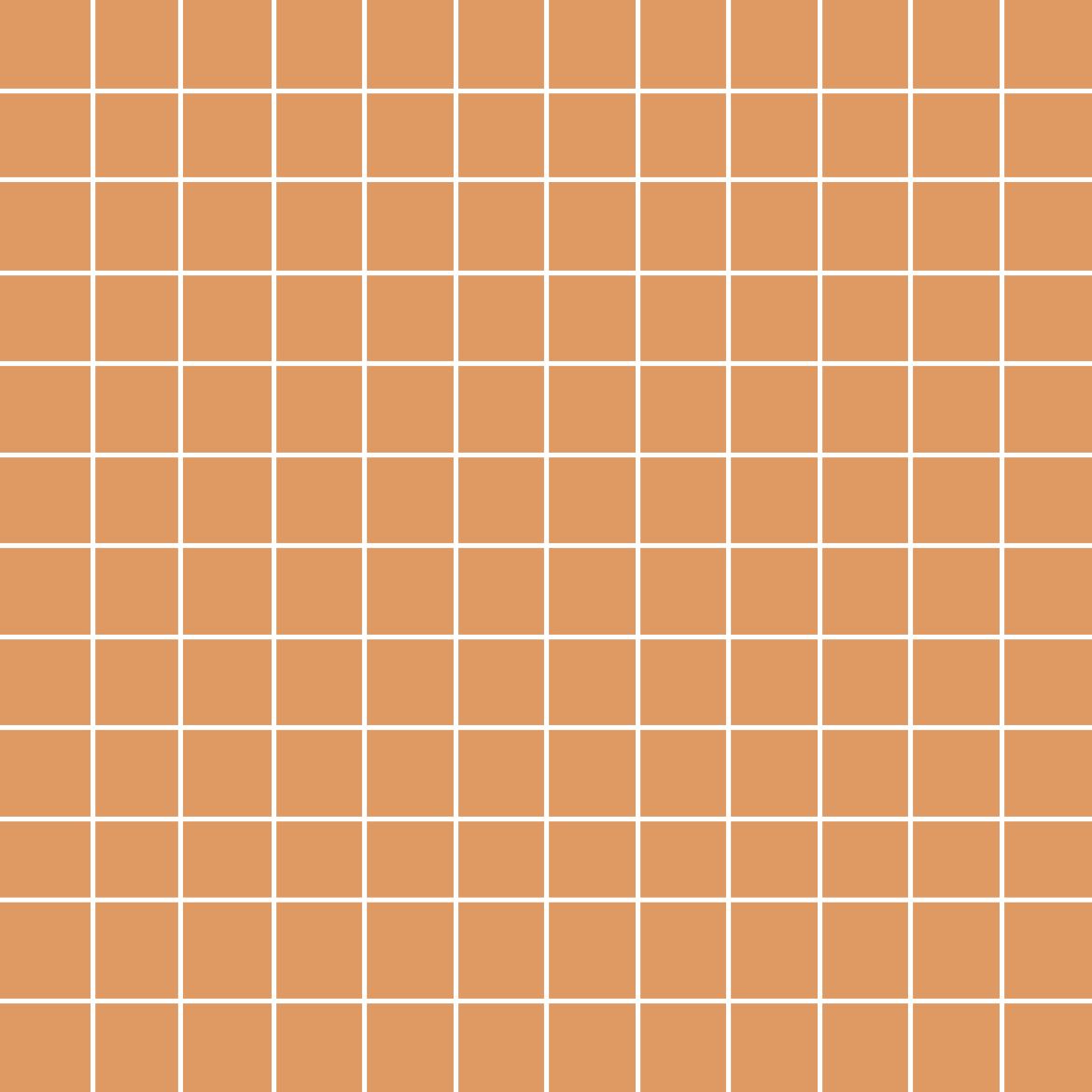 Billede af Rako Color Two Lys Orange Mat Mosaik 23x23 mm