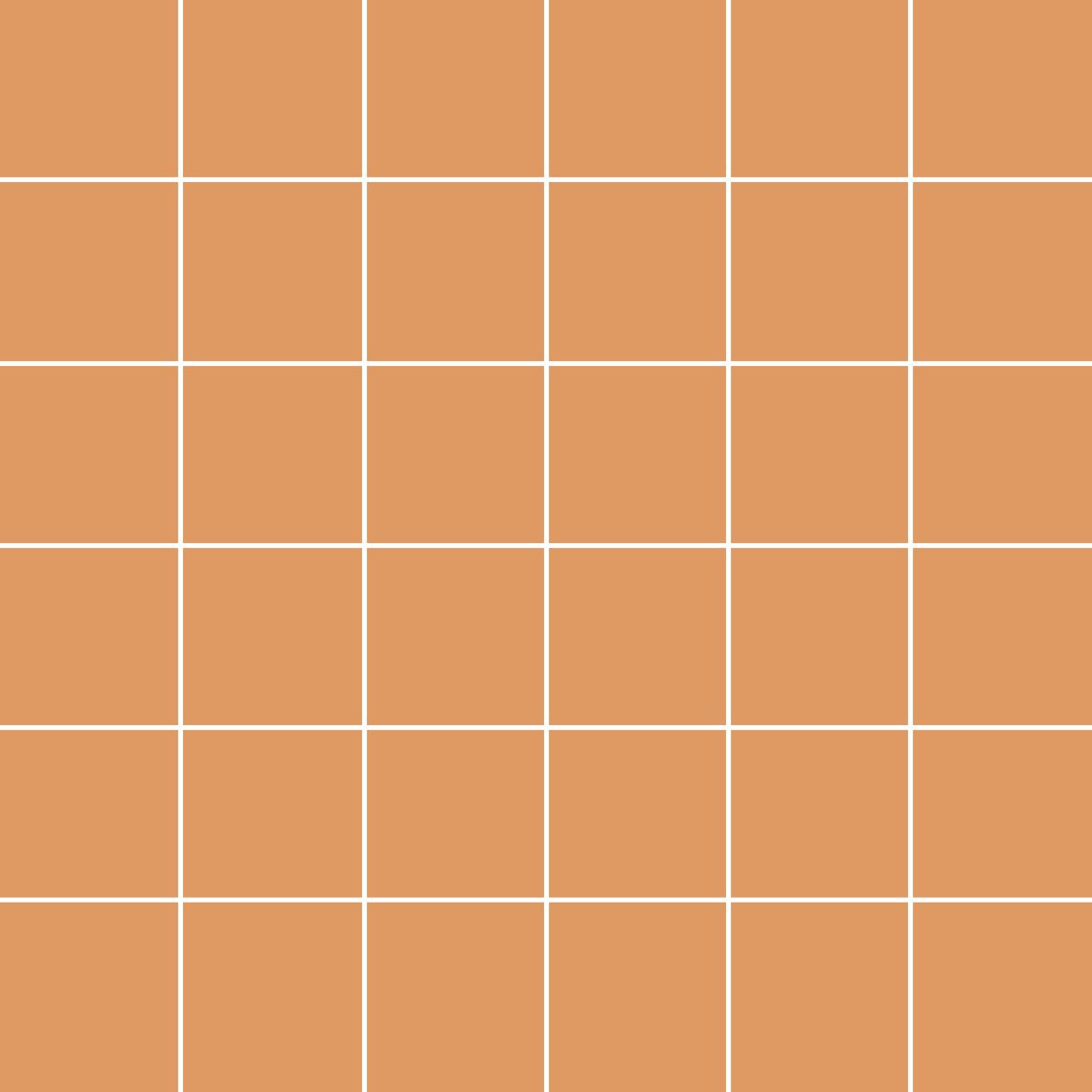 Billede af Rako Color Two Lys Orange Mat Mosaik 48x48 mm