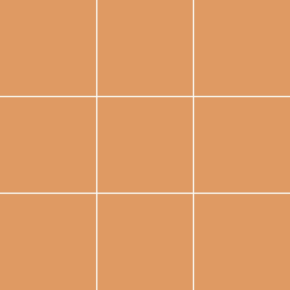 Billede af Rako Color Two Lys Orange Mat Mosaik 98x98 mm