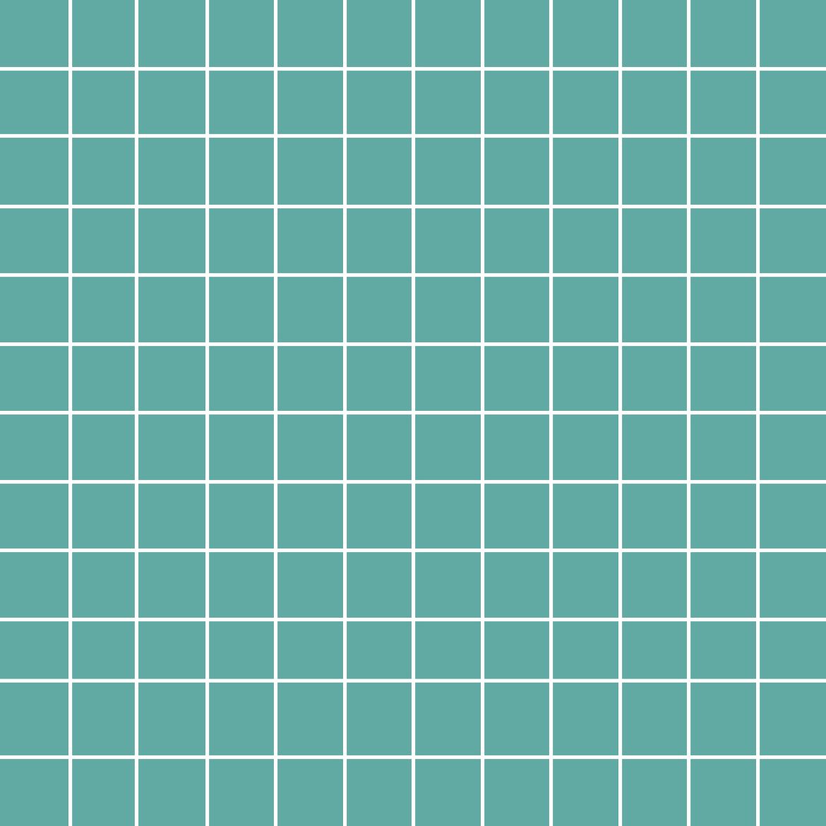 Billede af Rako Color Two Turkis Mat Mosaik 23x23 mm