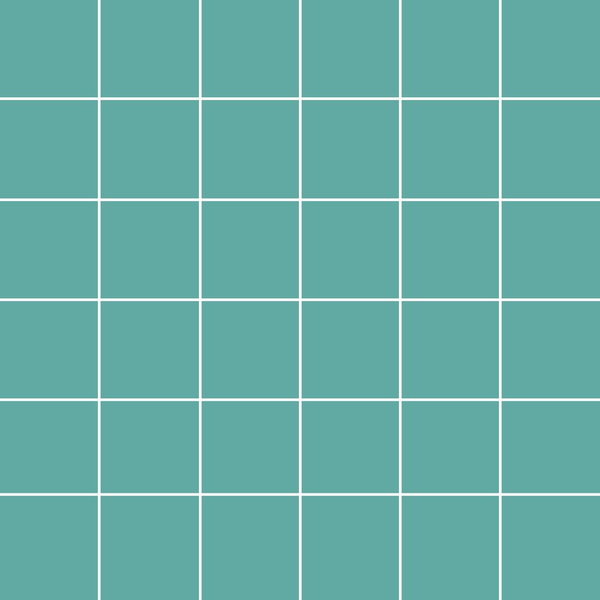 Billede af Rako Color Two Turkis Mat Mosaik 48x48 mm