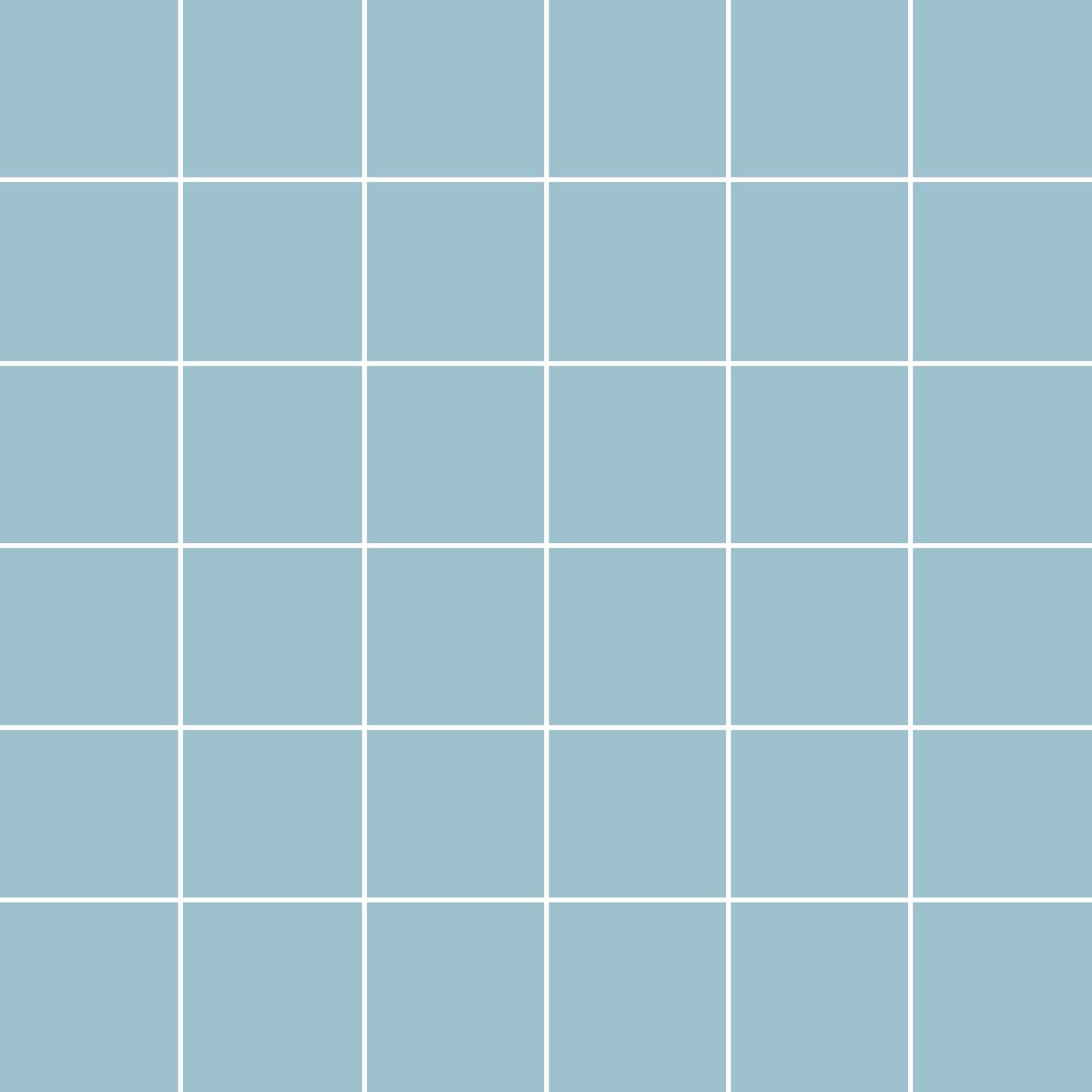 Billede af Rako Color Two Lys Blå Mat Mosaik 48x48 mm