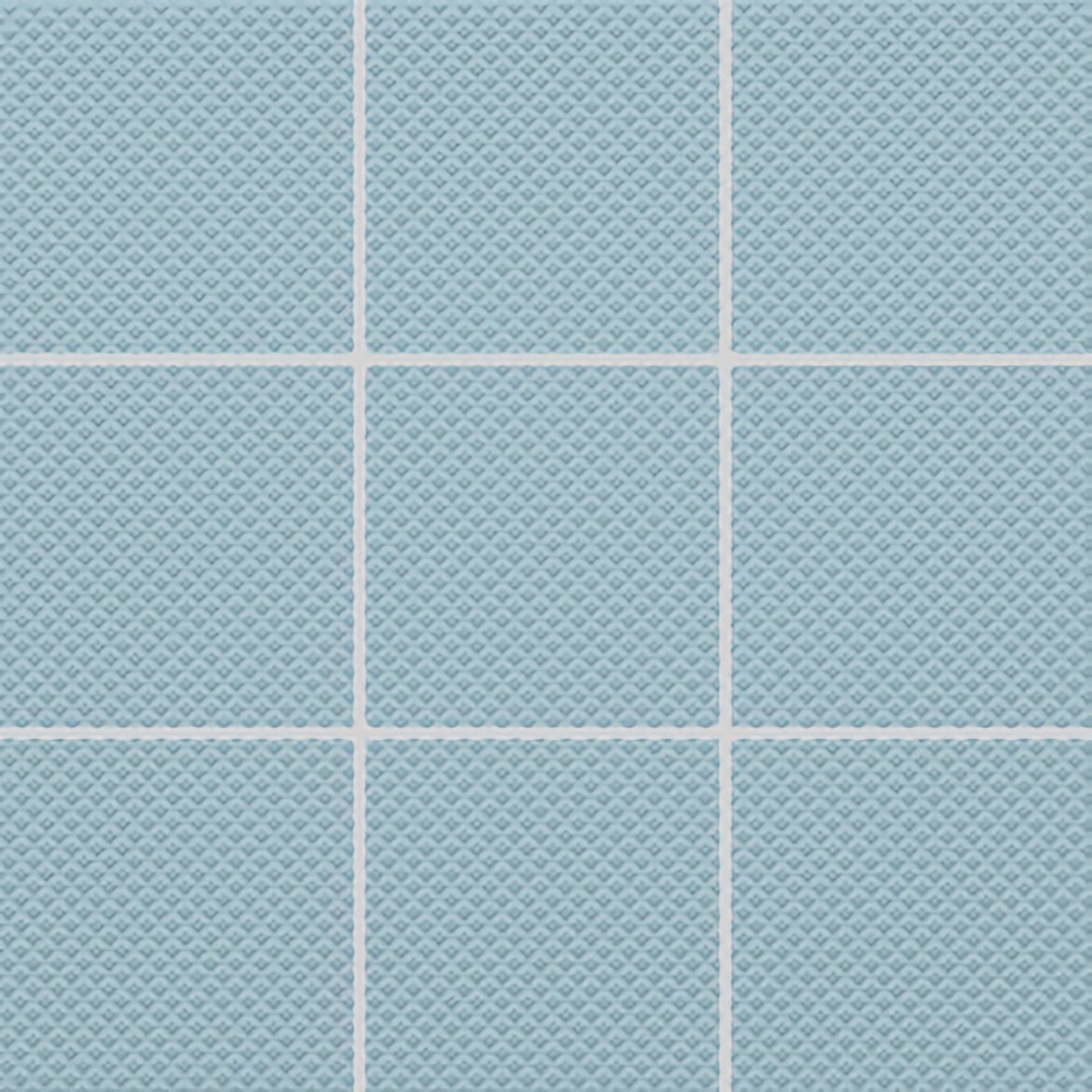 Billede af Rako Color Two Lys Blå Mat Mosaik (GRS) 98x98 mm, 