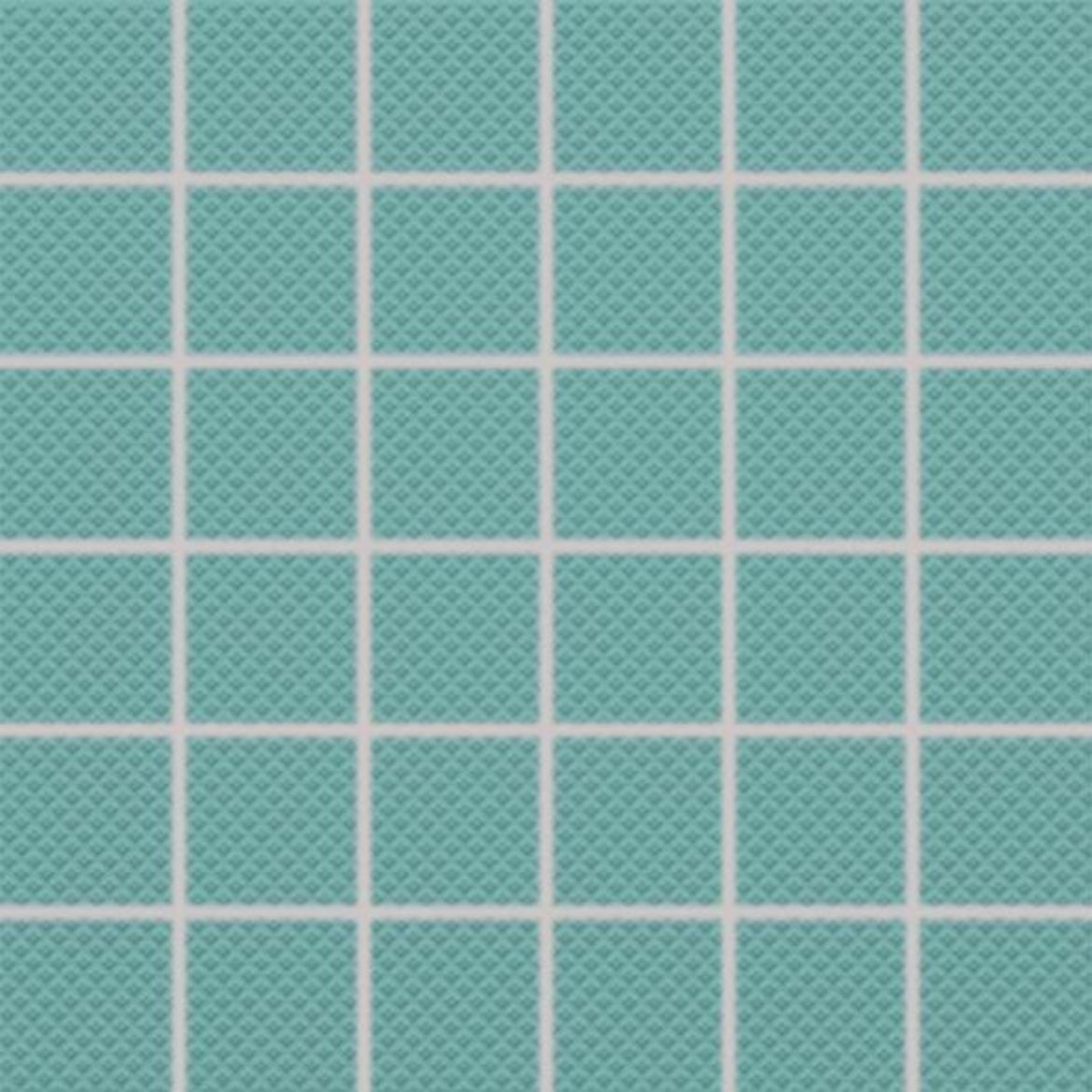 Billede af Rako Color Two Turkis Mat Mosaik (GRS) 48x48 mm