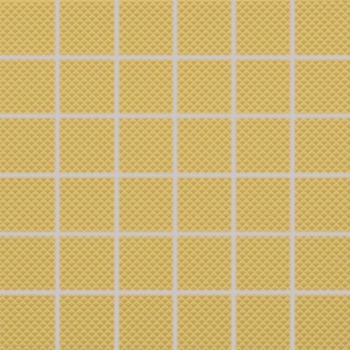 Billede af Rako Color Two Mørk Gul Mat Mosaik (GRS) 48x48 mm