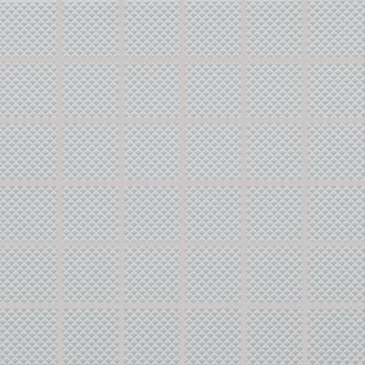 Billede af Rako Color Two Lys Grå Mat Mosaik (GRS) 48x48 mm