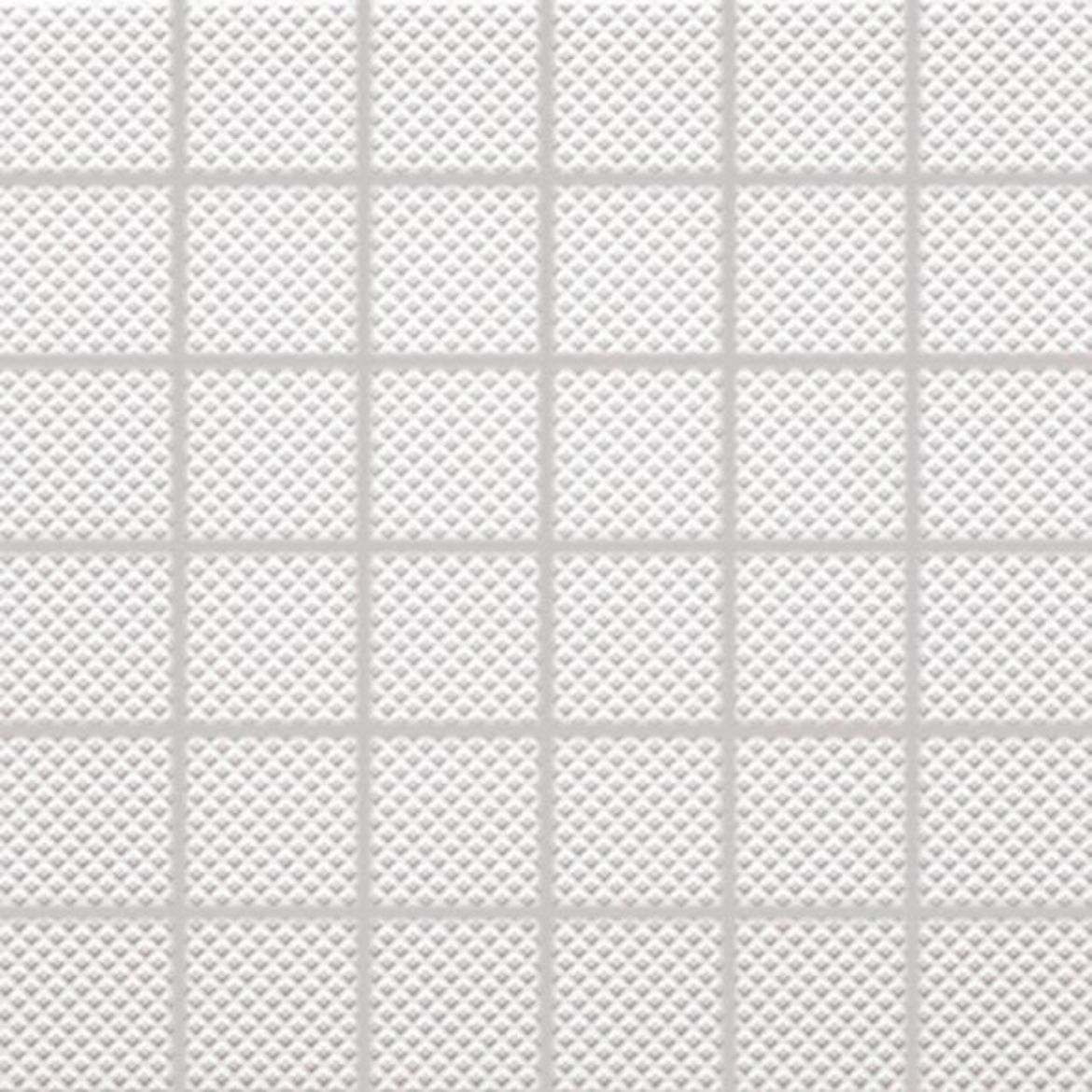 Billede af Rako Color Two Hvid Mat Mosaik (GRS) 48x48 mm