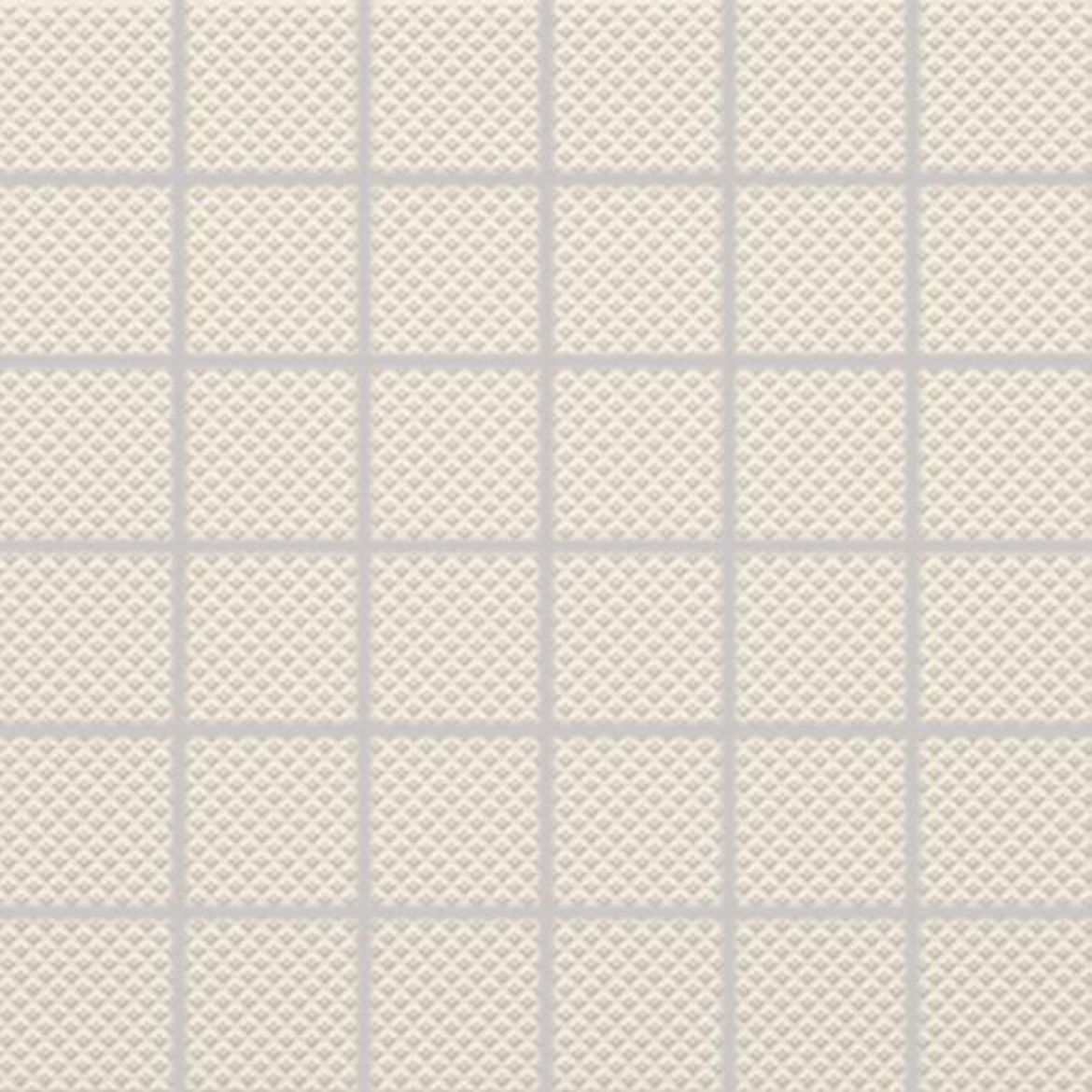 Billede af Rako Color Two Lys Beige Mat Mosaik (GRS) 48x48 mm