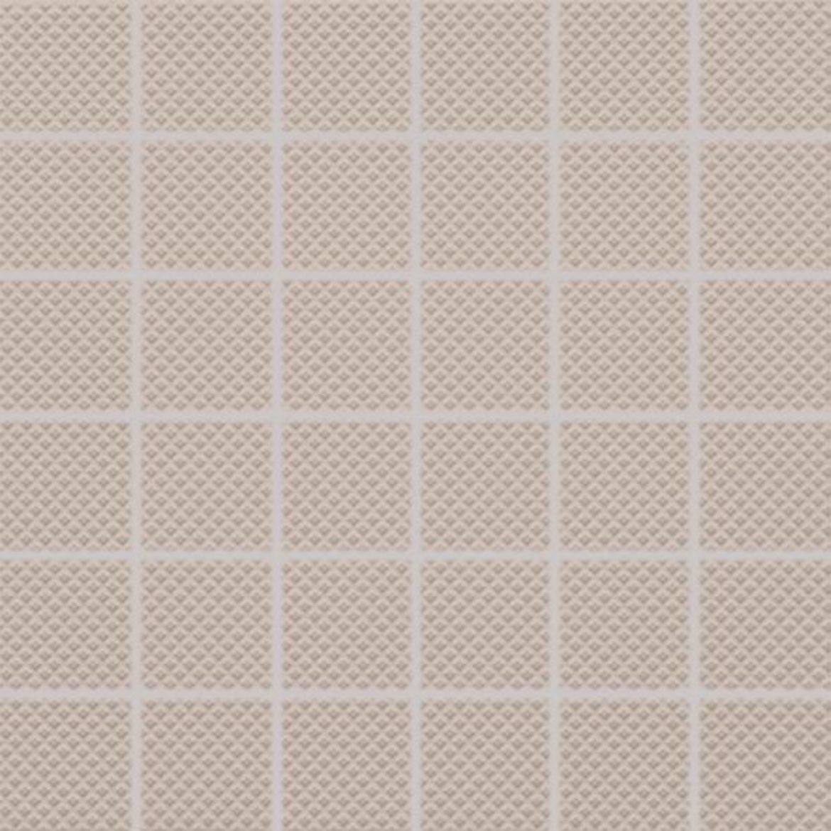 Billede af Rako Color Two Beige Mat Mosaik (GRS) 48x48 mm
