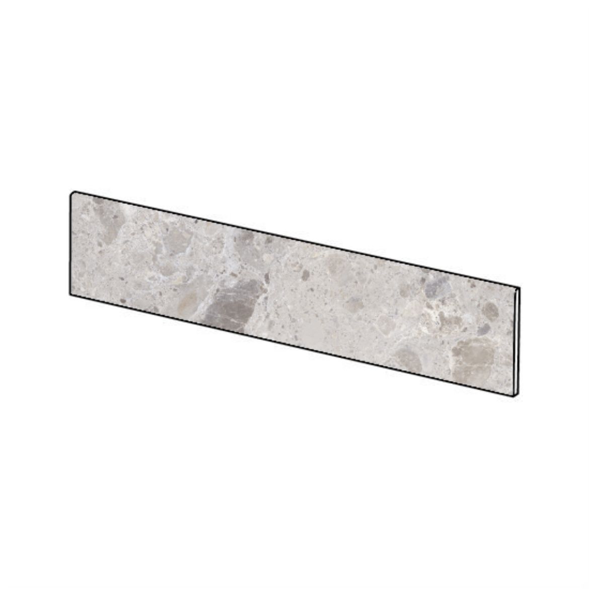 Billede af CC Stone Grey Sokkelliste 90x600 mm