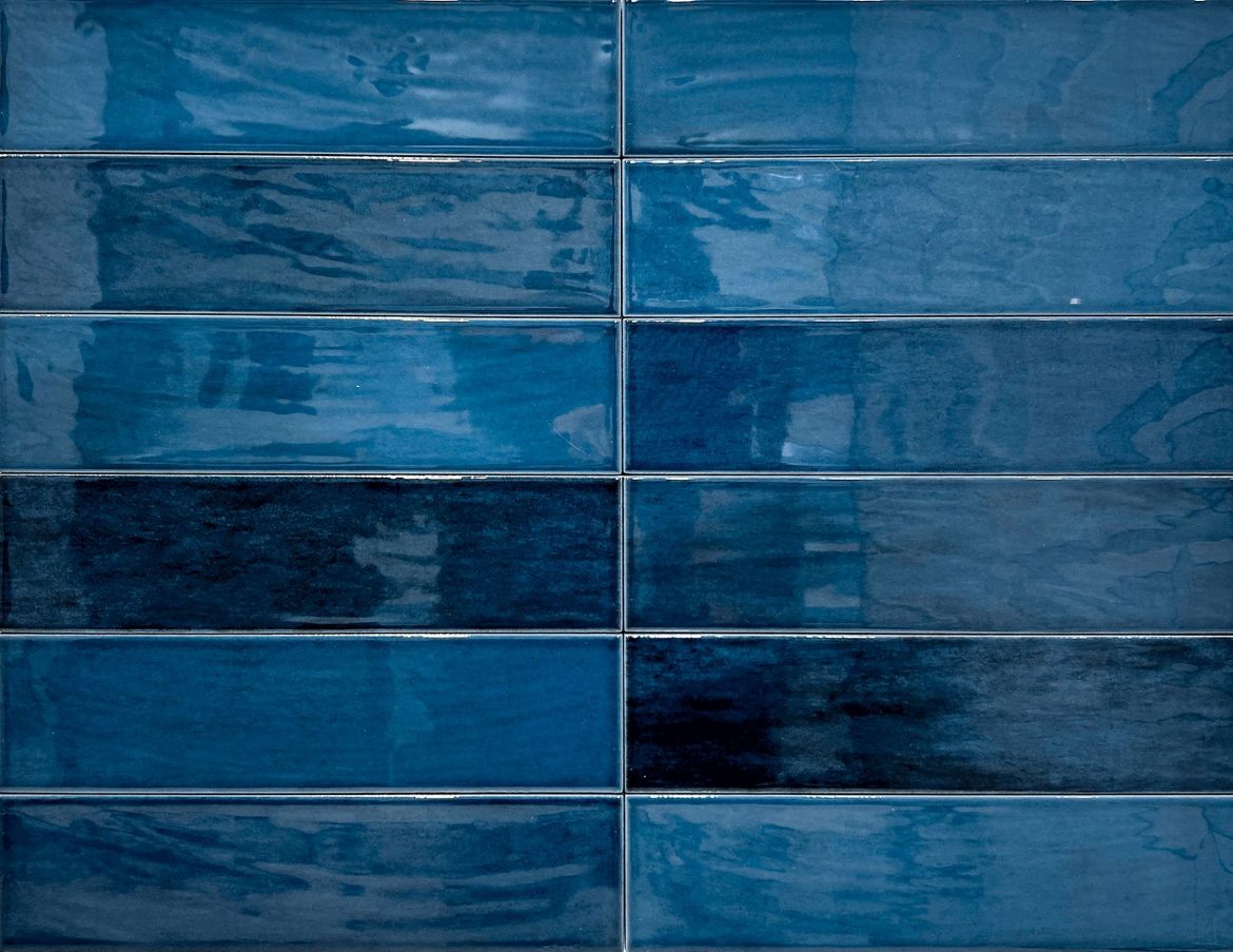 Billede af CC Zellige Mørkeblå 7x28 cm