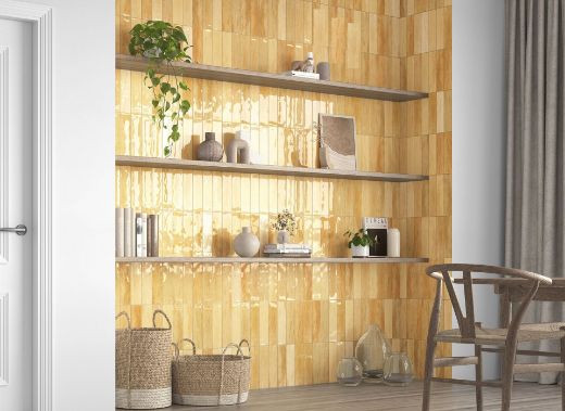 Billede af CC Zellige Okker 7x28 cm