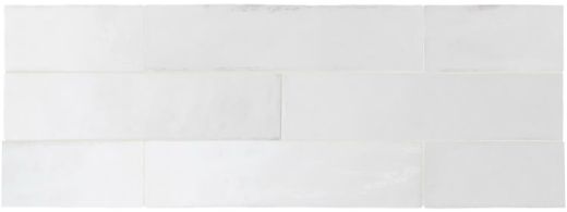 Billede af Tribeca Gypsum White 6x24,6 cm