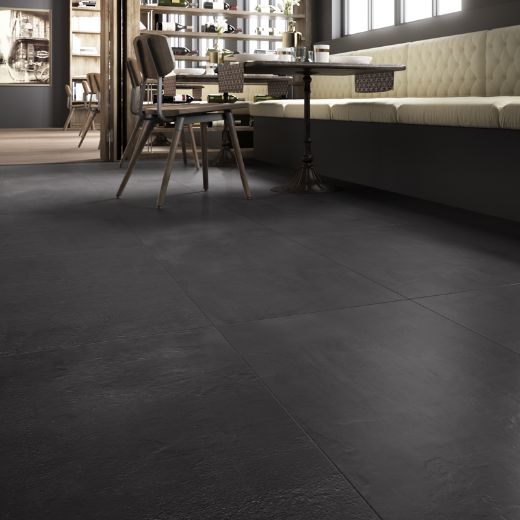 Billede af Creative Concrete Black 45x90 cm (RM - Mat)