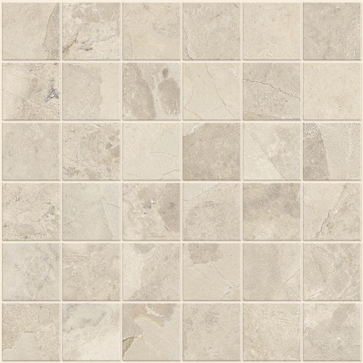 Billede af Crew Bitter Beige Mosaik 5x5 cm (RM - Mat)