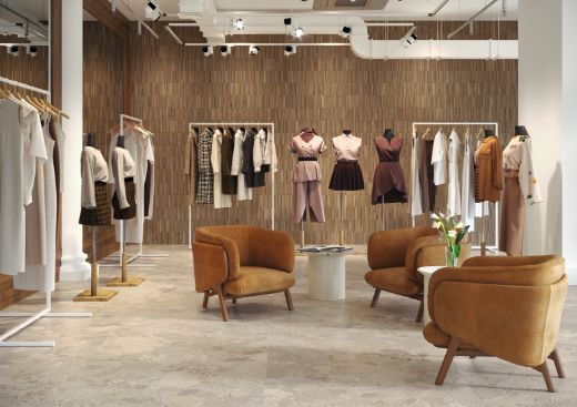 Billede af Crew Bitter Tortora Mosaik 5x5 cm (RM - Mat)