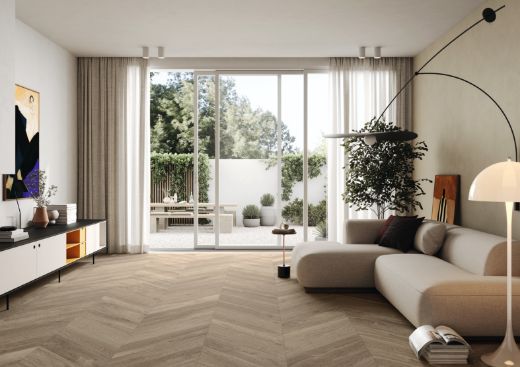 Billede af Crew Honey Beige Scuro 20x100 cm (RM - Mat)