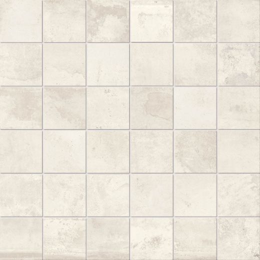 Billede af Tube White Mosaik 5x5 cm (RM - Mat)