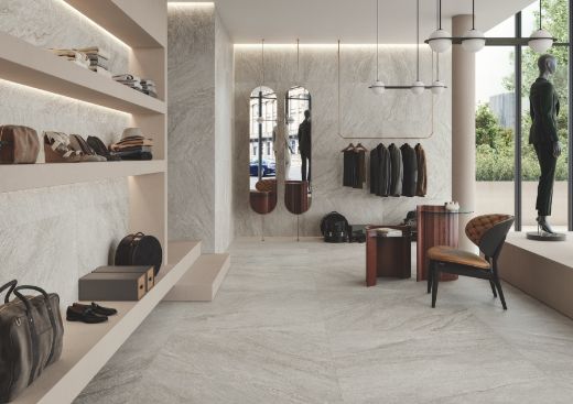 Billede af Vibes Grey 90x180 cm (RM - Mat)