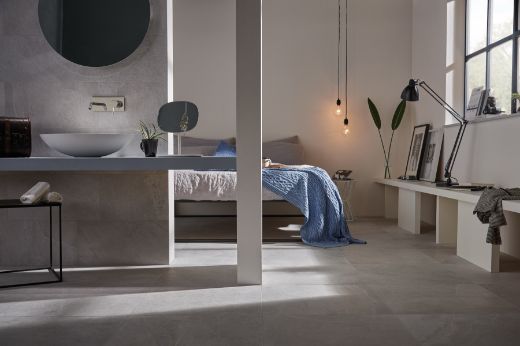 Billede af X-Rock White 60x60 cm (RB - Stokhugget)