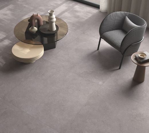 Billede af Gea Argento 120x120 cm (RM - Mat)