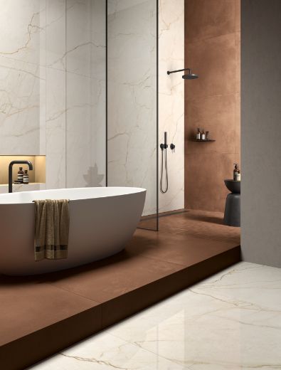 Billede af Oro Cream Ivory 90x180 cm (LP - Poleret)