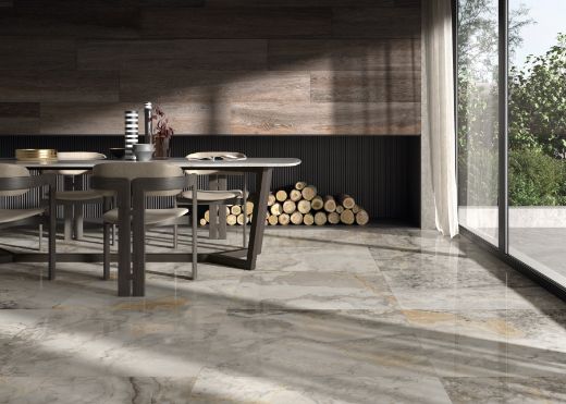 Billede af Oro Ocean Blue 90x90 cm (LP - Poleret)