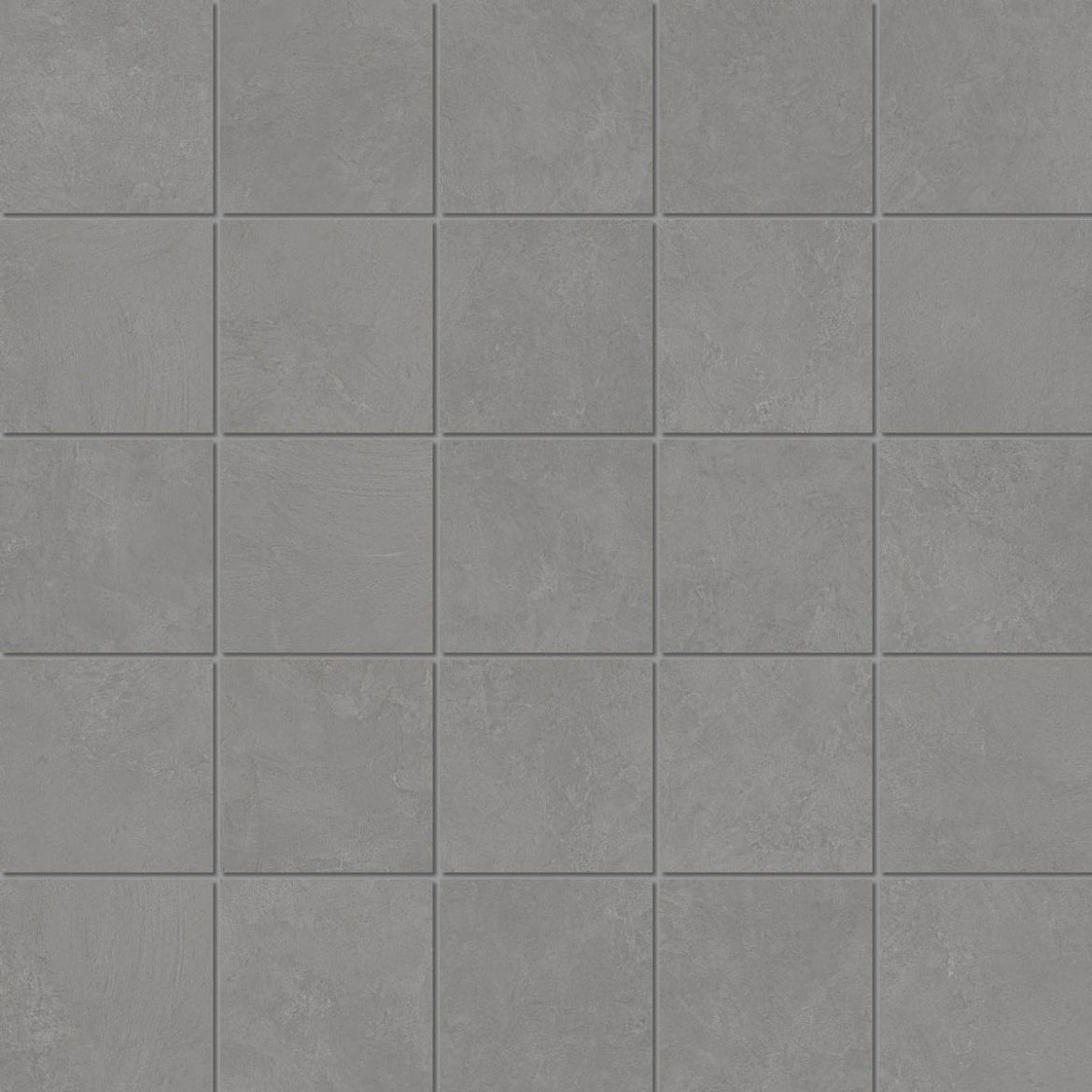 Billede af Vis Middle Grey Mosaik 5x5 cm (RM - Mat)