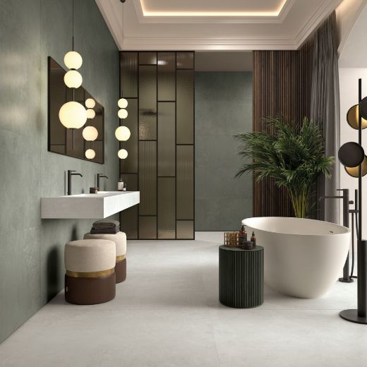 Billede af Vis Verde Militare 90x90 cm (RM - Mat)