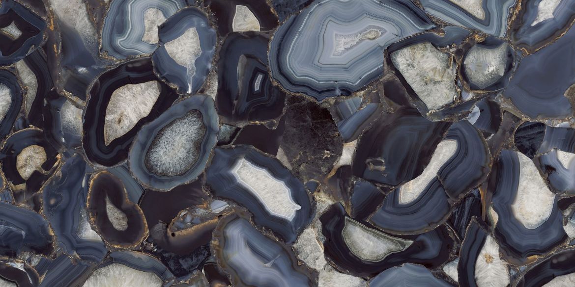 Billede af Aesthetica Agata Blu 60x120 cm (LPM - Matpoleret)