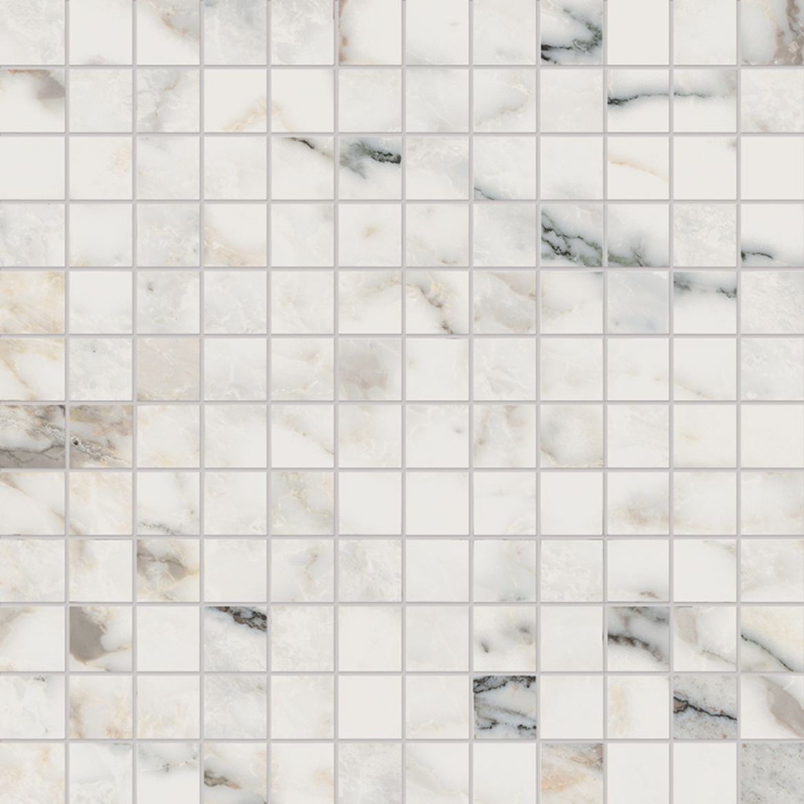 Billede af Aesthetica Paonazzetto Mosaik 2,5x2,5 cm (RM - Mat)