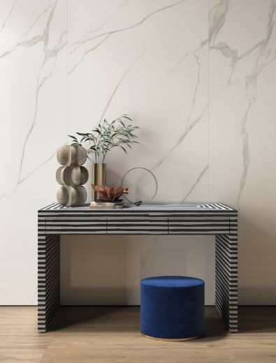 Billede af Aesthetica Statuario Extra White Mosaik 2,5x2,5 cm (RM - Mat)