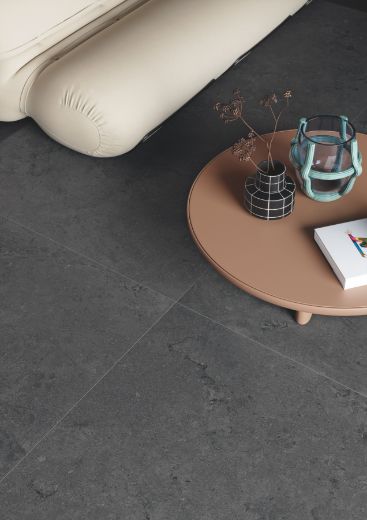 Billede af Algarve Dark Grey 120x120 cm (RM - Mat)