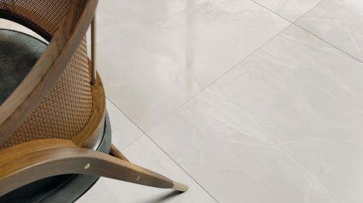 Billede af Bianco Onice 90x180 cm (RM - Mat)