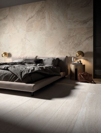 Billede af Bianco Travertino Rapolano 90x180 cm (RM - Mat)