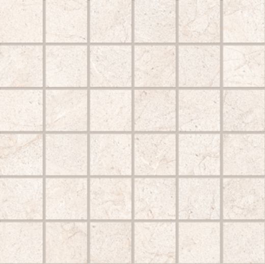 Billede af Blanco White Mosaik 5x5 cm (RM - Mat)