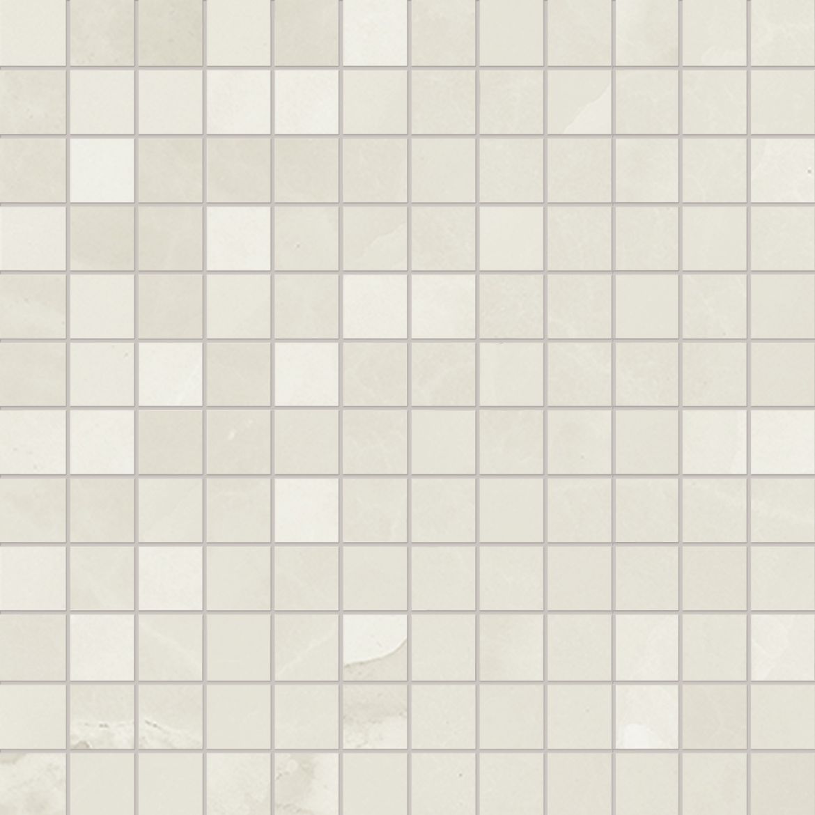 Billede af The Room Onyx White Absolute Mosaik 2,5x2,5 cm (RM - Mat)