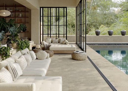 Billede af Closer Beige 120x120 cm (RM - Mat)