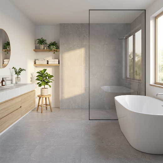 Billede af Yubawalk Grey 60x60 cm