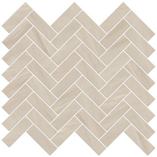 Billede af Lime-Rock Almond Sildeben Mosaik 28,5x32 cm (RM - Mat)