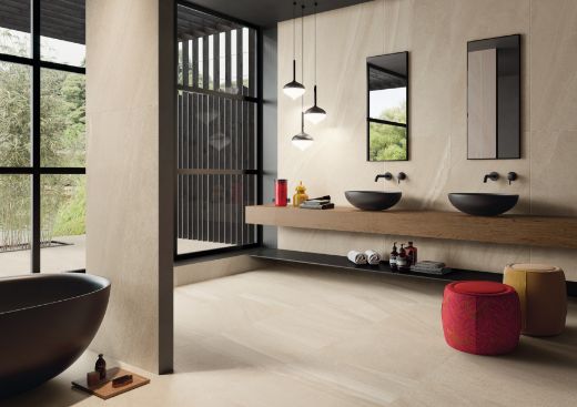 Billede af Lime-Rock Almond 37,5x75 cm (RM - Mat)