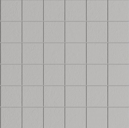 Billede af Crush White Mosaik 5x5 cm (RM - Mat)
