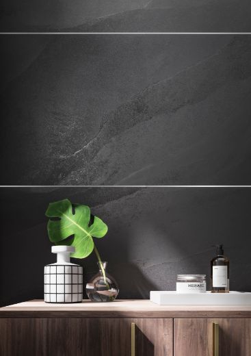 Billede af Ashima Black Mosaik 5x5 cm (RM - Mat)