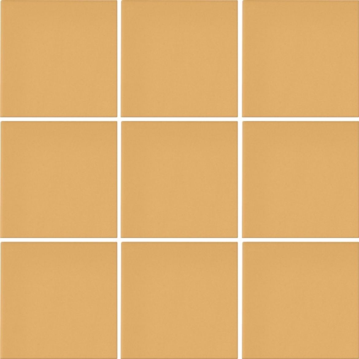 Billede af CC Classic Orangegul Uglaseret 96x96 mm